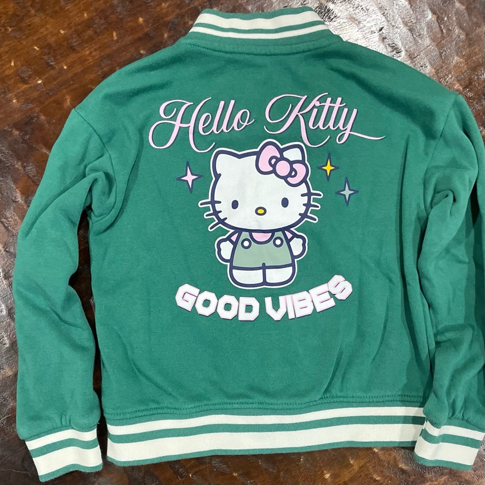 Hello Kitty Kids Jacket & Hoodie Bundle | Size 7 | Sanrio Outerwear Set - Picture 6 of 13